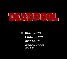 Deadpool (Hack) — Title screen